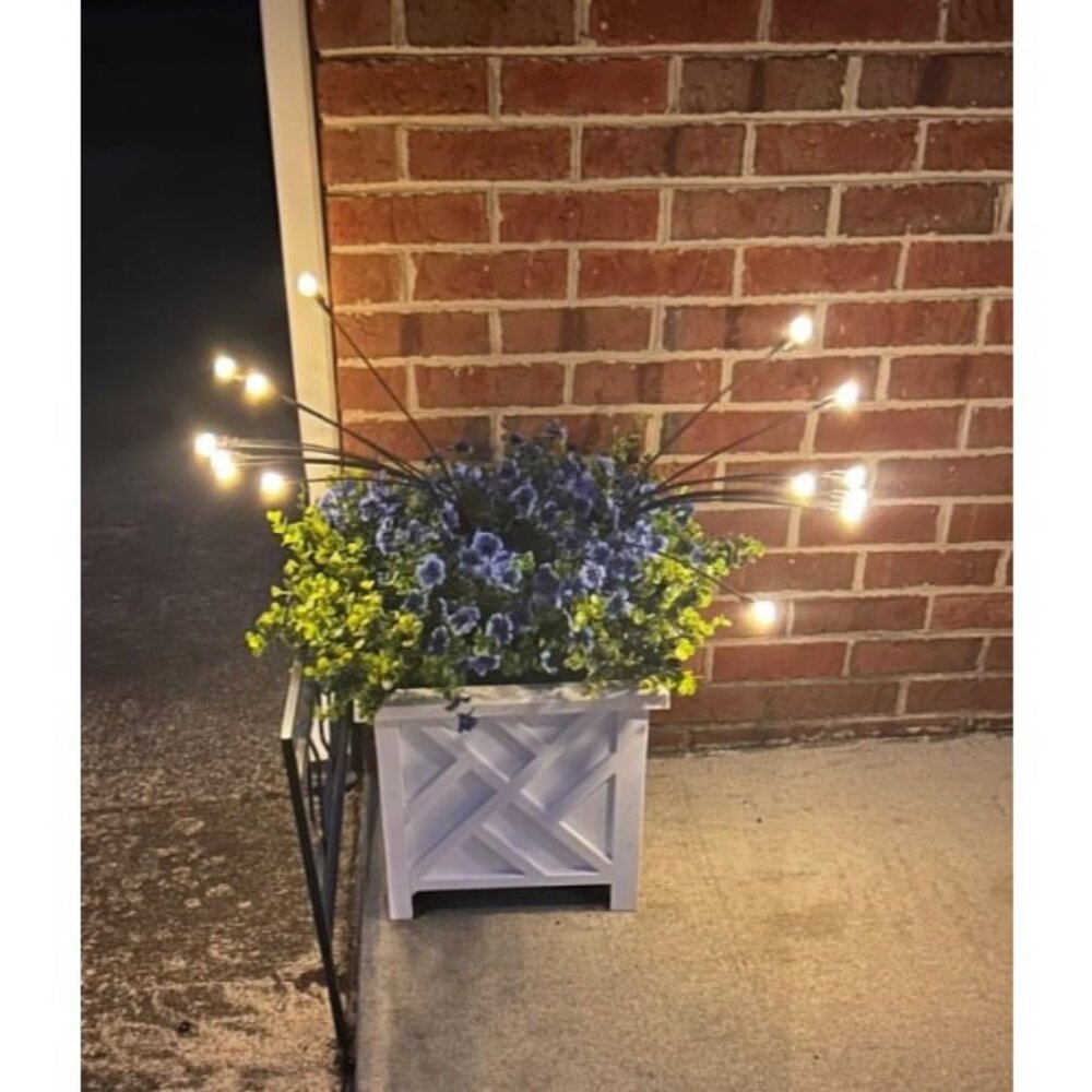 Solar Garden Lights, New Upgraded Solar Firefly Lights Outdoor Waterproof, Solar